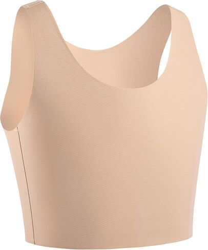 XUJI Transgender FTM Breathable Seamless Half Chest Binder in Saudi Arabia