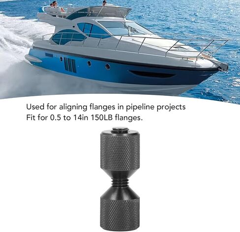 AQXREIGHT 2PCS شفة محاذاة دبوس anodize 6061 الألومنيوم 1‑1/8in شفة دبابيس ثقب مزدوج ضبط دبوس شفة ثقب ثنائي لمدة 0.5 إلى 14in 150 رطل الشفرة (الأزرق) in Saudi Arabia