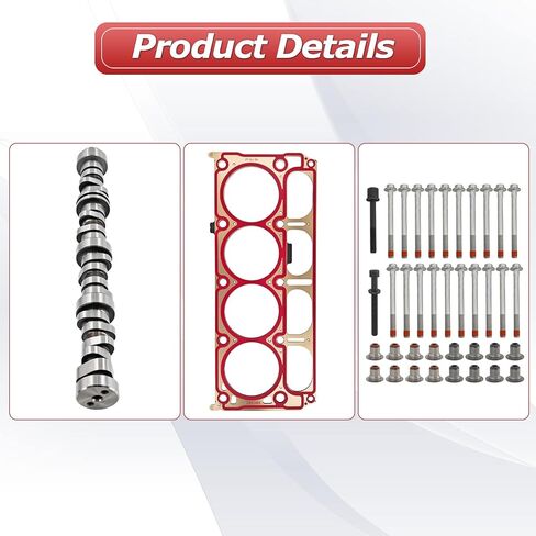 LT 6.2L GEN-5 AFM AFM Rebuild Kit W/12629512 عمود الحدبات 8*AFM LFTERS 8*LS7 مصاعد طوق رأس الطوق المتوافق مع CHEVY 6.2L LT GEN5 L86 L86 2014-2020 in Kuwait