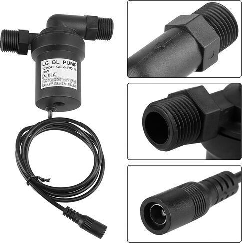 12v Dc Brushless Pump, 10w Solar Water Pump Solar High Temperature Water Pump for Fountain Pool Water Circulation System in Saudi Arabia