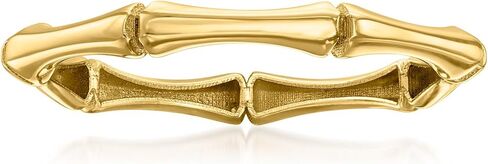 Pure Collection by Ross-Simons Italian 14kt Yellow Gold Bamboo-Style Ring in Saudi Arabia