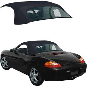 Sierra Auto Tops Convertible Top Replacement for Porsche Boxster 1997-2002, Acoustic A5 Canvas, Black in Saudi Arabia