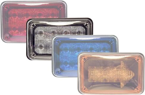 Tecniq OEM K60 Steady White Flasher Clear Lens, K60-WCS0-1 in Saudi Arabia