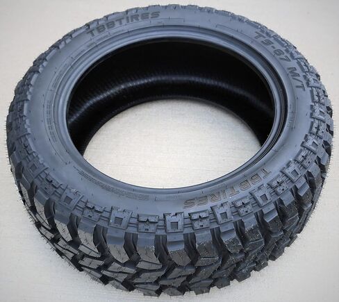 TBB TS-67 M/T Mud Off-Road Light Truck Radial Tire-37X13.50R20LT 37X13.50X20 37X13.50-20 128Q Load Range F LRF 12-Ply BSW Black Side Wall in Saudi Arabia