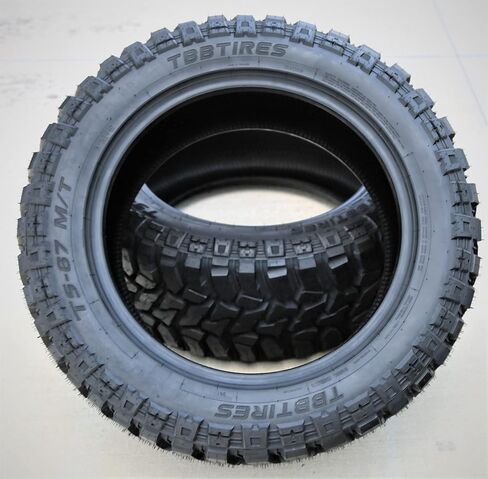 TBB TS-67 M/T Mud Off-Road Light Truck Radial Tire-37X13.50R20LT 37X13.50X20 37X13.50-20 128Q Load Range F LRF 12-Ply BSW Black Side Wall in Saudi Arabia