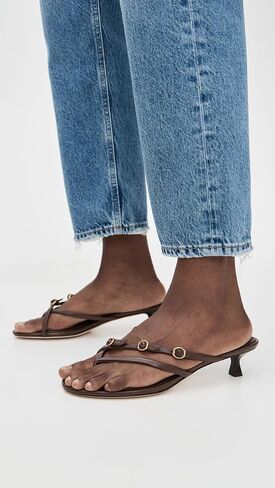 rag & bone Women's Sammie Buckle Kitten Heels in Saudi Arabia