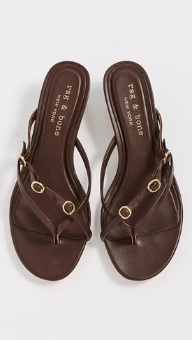 rag & bone Women's Sammie Buckle Kitten Heels in Saudi Arabia