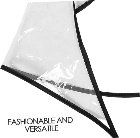 2pcs Rain Bonnet Visor Reusable Hair Rain Hats for Women Lightweight and Compact Design for Keeping Hairstyle Intact Weather Transparent in Saudi Arabia