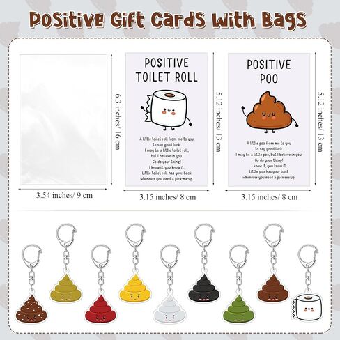 Landical Valentine Positive Keychains Gifts Bulk Thank You Animal Keychains with Emotional Cards for Office Employee Coworker in Saudi Arabia