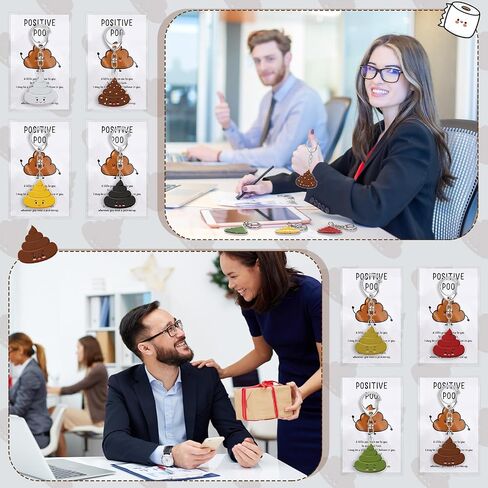 Landical Valentine Positive Keychains Gifts Bulk Thank You Animal Keychains with Emotional Cards for Office Employee Coworker in Saudi Arabia