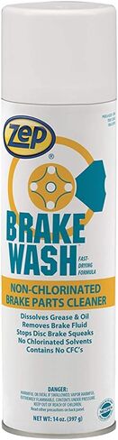 Zep Non-Chlorinated Brake Wash 14 oz Aerosol 1049719 (Case of 12) Autoshop Formula, Dissolves Grease, Oil, Brake-Fluid, and Other Contaminants in Saudi Arabia