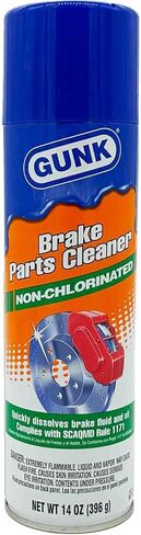 Gunk غير كلواني أجزاء الفرامل منظف (M710) ، علب 14 أوقية - Cleaner Case 12 Pack - رذاذ منظف الفرامل - منظف المحرك - علبة منظف الفرامل - Clean Clean Clean - Brake Prake Prake Prake in Saudi Arabia