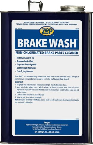 Zep Brake Wash Liquid غير كلواني منظف-1 جالون (حالة من 4) 50524-مزيج سريع المفعول ، غير كلواني ، مذيبات مذيبات in Kuwait