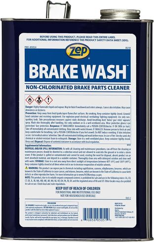 Zep Brake Wash Liquid غير كلواني منظف-1 جالون (حالة من 4) 50524-مزيج سريع المفعول ، غير كلواني ، مذيبات مذيبات in Kuwait