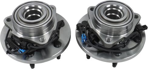 Pair of Front Wheel Bearing Hub Assembly 515093 Replacement for Hummer H3 2006-2010 Replacement for Hummer H3T 2009-2010 in Saudi Arabia