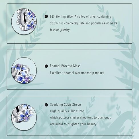 925 Sterling Silver Clips Charms Safety Chain Set Silicone Spacer Beads Stpper Charms for Bracelets Women Beads Friends Family in Kuwait