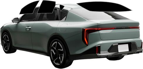 Precut Windows Tint Film All Sides Cars Sun Blocking Protection Privacy Anti Shatter Glass 2 Ply Film Any Tint Shade kit for KIA K4 2025 in Kuwait