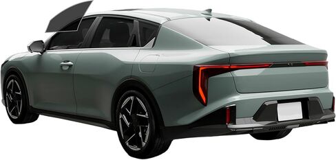 Precut Windows Tint Film All Sides Cars Sun Blocking Protection Privacy Anti Shatter Glass 2 Ply Film Any Tint Shade kit for KIA K4 2025 in Kuwait