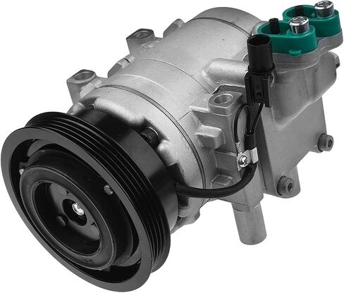 ضاغط مع القابض لـ Hyundai لللكنة 2001-2005 12V Tangent Mount Mount Type 4.88-Pulley Pays (In) L4 1.6L-Legine 9770125100 97701-25100 in Saudi Arabia
