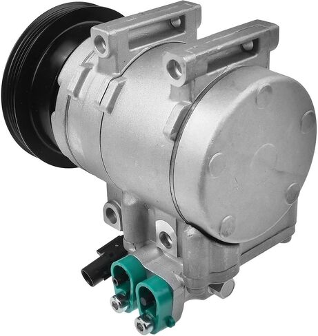 ضاغط مع القابض لـ Hyundai لللكنة 2001-2005 12V Tangent Mount Mount Type 4.88-Pulley Pays (In) L4 1.6L-Legine 9770125100 97701-25100 in Saudi Arabia