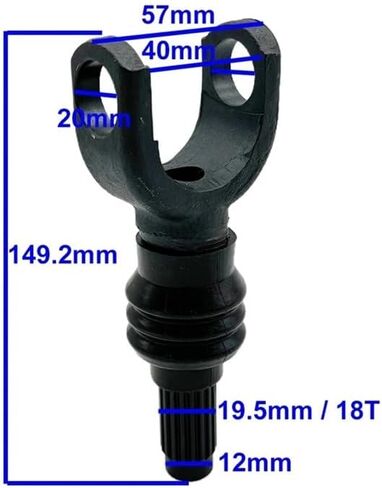 Rear Drive Shaft Joint Fork Compatible with 450 ATV Motorcycles 2011to2024 in Saudi Arabia