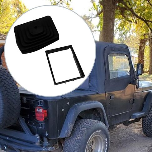 2PCS 53000056 SHIFTER BOOT RETAINER BEZEL KIT PRESSION FOR TJ WRANGLER 1997 1998 1999 2000 2001 2002 2003 2004 Replace 52078558 in Saudi Arabia