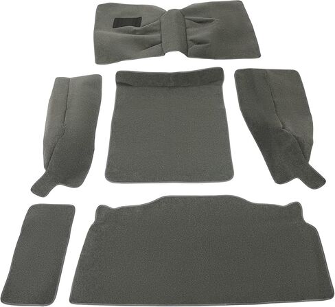 Kojem Gray Carpet Kit Compatible with 1986-1995 Jeep Wrangler YJ 2-Door Interior Carpet Pad Floor Mat Full Set 6Pcs Front Rear in Kuwait