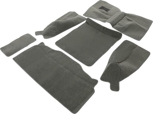 Kojem Gray Carpet Kit Compatible with 1986-1995 Jeep Wrangler YJ 2-Door Interior Carpet Pad Floor Mat Full Set 6Pcs Front Rear in Kuwait