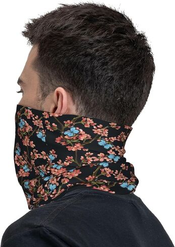 Rose Neck Gaiter for Men Women Seamless Bandana Fashion Face Scarf Mask Headwear Warmer Balaclava Head Wrap in Saudi Arabia