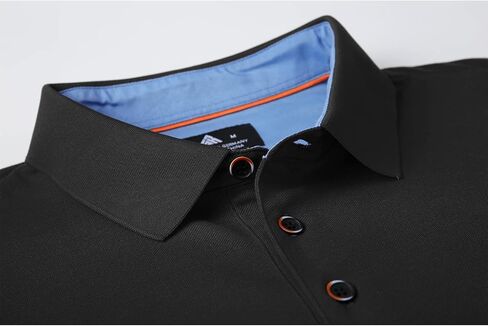 SWISSWELL Long Sleeve Polo Shirts for Men collared Performance Golf Shirts Casual Workwear Office in Saudi Arabia