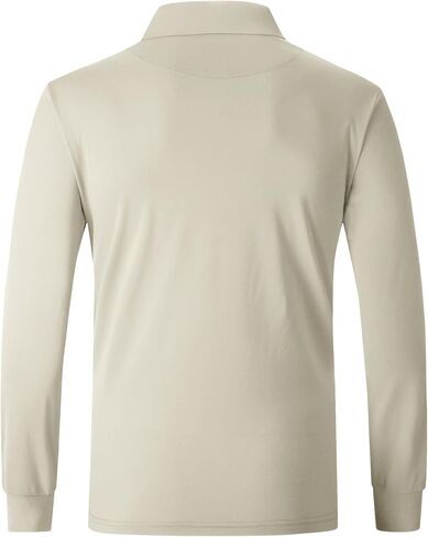 SWISSWELL Long Sleeve Polo Shirts for Men collared Performance Golf Shirts Casual Workwear Office in Saudi Arabia