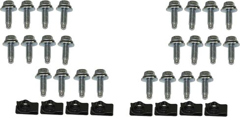 طقم الصمام الأمامي Bolt & U-Nut Kit لـ Chevy for Silverado 1500 2007-2013 لـ Silverado 2500HD/3500HD 2007-2010 BGEW in Saudi Arabia