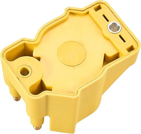ENA Set of 3 Yellow Ignition Coil and 6 Spark plug and Module with Wire Set Compatible with Buick Chevrolet Oldsmobile Pontiac Century Rendezvous Impala Malibu Venture Replacement for LX346 in Kuwait