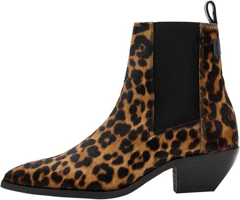 AllSaints Women's Fox Ankle Boot, Black, 10 in Saudi Arabia