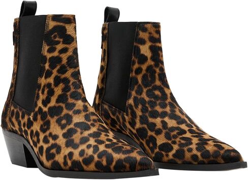 AllSaints Women's Fox Ankle Boot, Black, 10 in Saudi Arabia