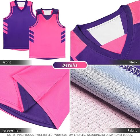 KXK Blank Youth Reversible Basketball Jersey,Sports Athletic Practice Basketball Shirt 90s Hip Hop Clothing for Boys Girls in Kuwait