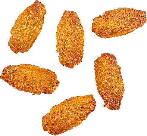 Artificial 7PCS Fried Chicken Leg Simulated Model Lifelike Fake Fried Chicken Leg Home Party Market Display Kitchen Decoration Photography Props in Saudi Arabia