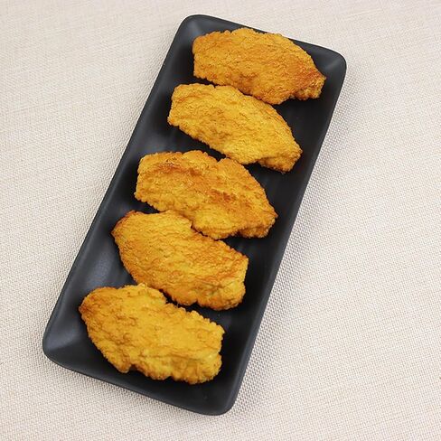 Artificial 7PCS Fried Chicken Leg Simulated Model Lifelike Fake Fried Chicken Leg Home Party Market Display Kitchen Decoration Photography Props in Saudi Arabia