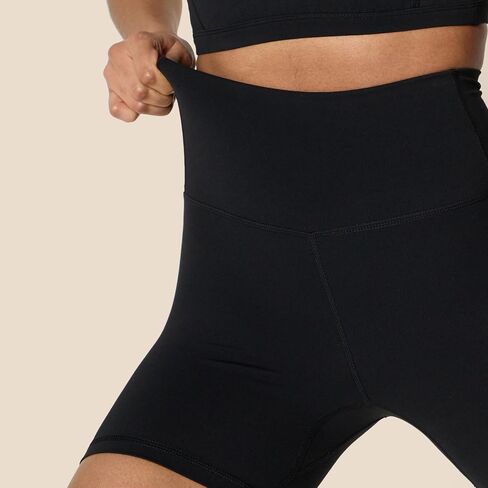 Amazon Essentials Women's Active FormFlex Buttery Soft High Waist 5" Yoga Biker Shorts in Saudi Arabia