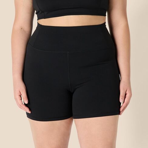 Amazon Essentials Women's Active FormFlex Buttery Soft High Waist 5" Yoga Biker Shorts in Saudi Arabia