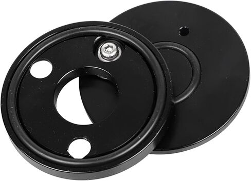 Black Fork Lock Cover Set fit for Harley Road King Classic EFI FLHRCI 1998–2006 Custom FLHRS 2004–2007 FLHR 1994–2013 in Saudi Arabia