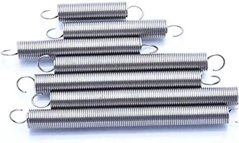 Mdingbao-Extension Springs Diameter Diameter 0.8mm 304 Stains Stains Stension Sidback Tension Spring Spring Springs Springs ، قدرة تمتد جيدة (35 مم (5pcs) ، 7mm_0.8mm) in Kuwait