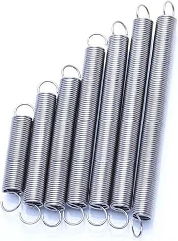 Mdingbao-Extension Springs Diameter Diameter 0.8mm 304 Stains Stains Stension Sidback Tension Spring Spring Springs Springs ، قدرة تمتد جيدة (35 مم (5pcs) ، 7mm_0.8mm) in Kuwait