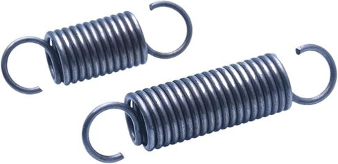 Mdingbao-Extension Springs Wire Diameter 0.8mm Tension Spring Expansion Springs Open Hook Spring Pullback Spring Length 20-60mm, 10pcs, Good Stretching Ability(40mm,8mm) in Kuwait