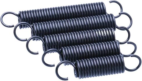Mdingbao-Extension Springs Wire Diameter 0.8mm Tension Spring Expansion Springs Open Hook Spring Pullback Spring Length 20-60mm, 10pcs, Good Stretching Ability(40mm,8mm) in Kuwait
