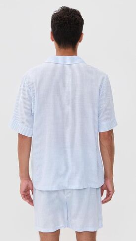 Eberjey Men's Nautico Short PJ Set in Saudi Arabia