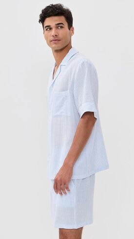 Eberjey Men's Nautico Short PJ Set in Saudi Arabia