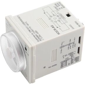 H3CR-A8 تأخير مؤقت التتابع 1.2S إلى 300 ساعة التتابع وقت التحكم في المقبض 8PIN AC220V in Saudi Arabia