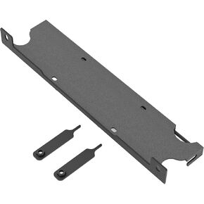 Winch Mounting Plate Compatible with 2007–2018 Jeep Wrangler JK JKU, Fits 10" x 4.5" Winch Bolt Pattern, Heavy-Duty Steel Bracket, 12000 lb Towing Capacity, Black in Kuwait