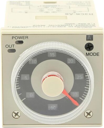 H3CR-A8 تأخير مؤقت التتابع 1.2S إلى 300 ساعة التتابع وقت التحكم في المقبض 8PIN AC220V in Saudi Arabia